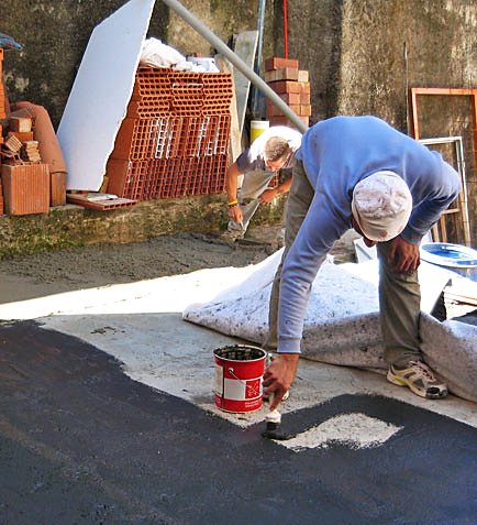 Trabajo de Roc pintor en Arbúcies
